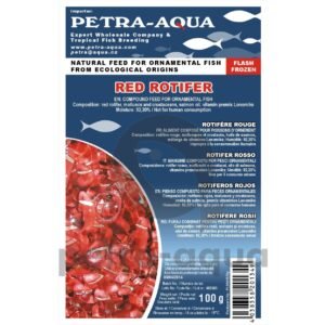 Red rotifer - frozen blister 100g.