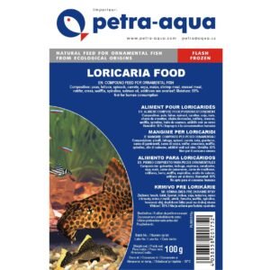 Loricaria food - frozen blister 100g.
