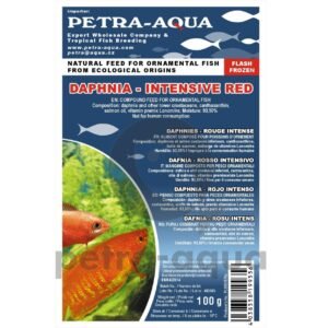 Daphnia intensive red - frozen blister 100g.