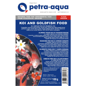 Koi and goldfish - frozen blister 100g.