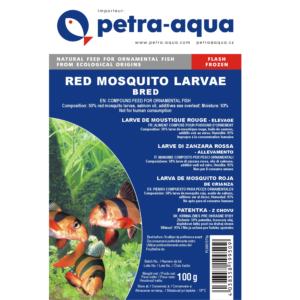 Chironomus - Red mosquito larvae, bred - frozen blister 100g.